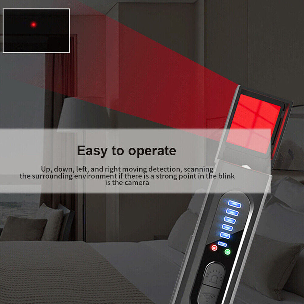Anti-Spy Hidden Camera Detector Prevent Monitoring Wireless Signal Detector US