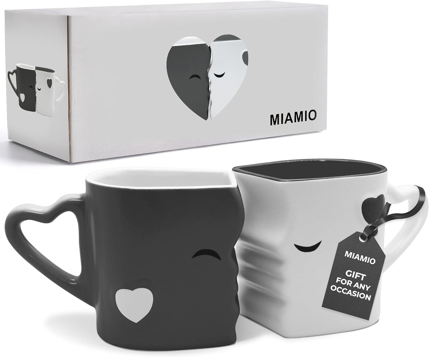 - Coffee Mugs/Kissing Mugs Bridal Pair Gift Set for Weddings/Birthday/Anniversary with Gift Box (Red)