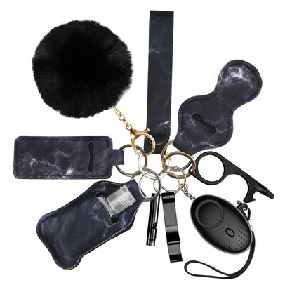 Newest Safety Keychain Set, for Women Personal Safety Keychain Set with Personal Alarm Protective Keychain Accessories