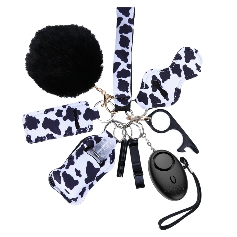 Newest Safety Keychain Set, for Women Personal Safety Keychain Set with Personal Alarm Protective Keychain Accessories